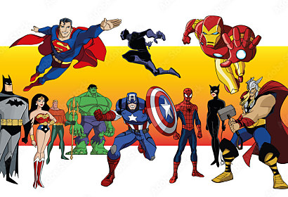 Fototapeta Marvel Superheroes 502285112